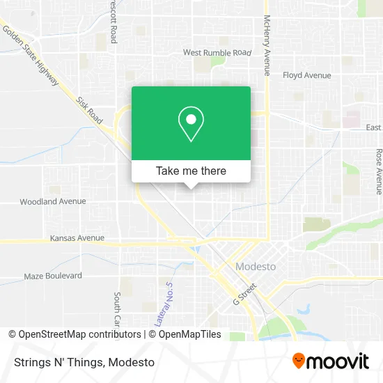 Strings N' Things map