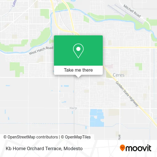 Kb Home Orchard Terrace map