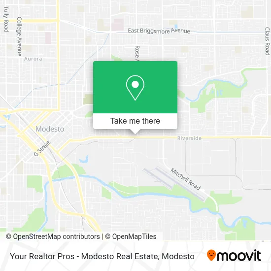 Your Realtor Pros - Modesto Real Estate map