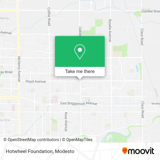 Hotwheel Foundation map