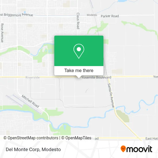 Del Monte Corp map