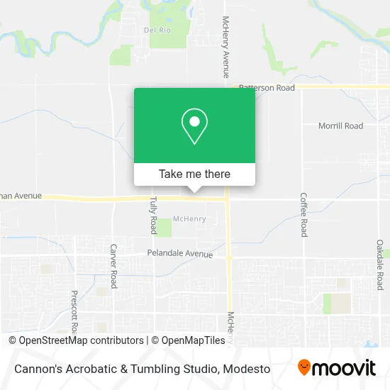 Cannon's Acrobatic & Tumbling Studio map