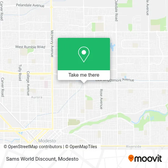 Sams World Discount map