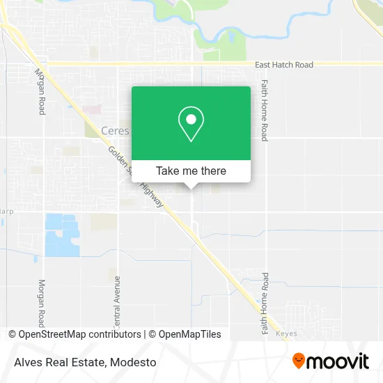 Alves Real Estate map