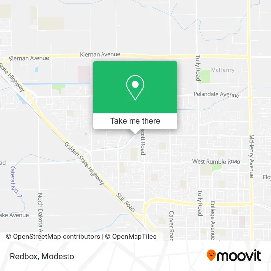 Redbox map