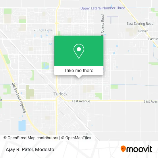 Ajay R. Patel map