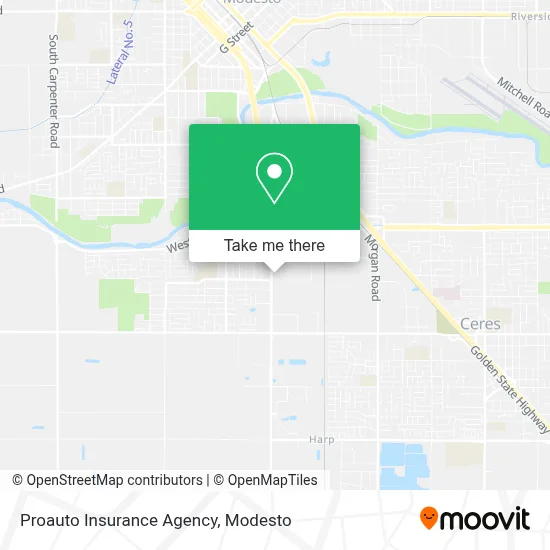 Proauto Insurance Agency map