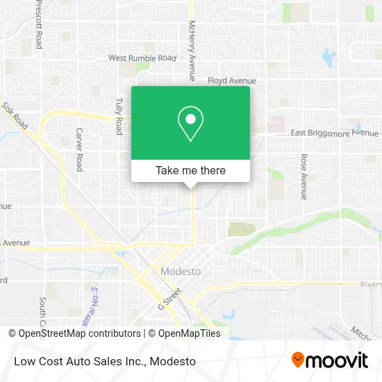 Low Cost Auto Sales Inc. map