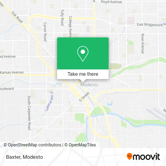 Baxter map
