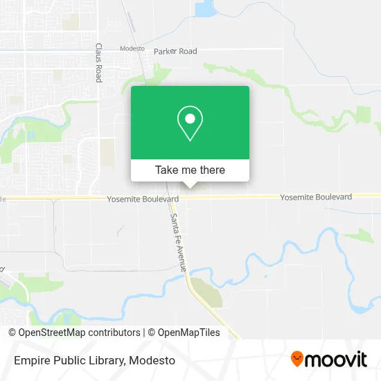 Empire Public Library map