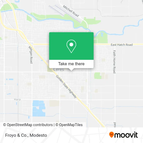 Froyo & Co. map