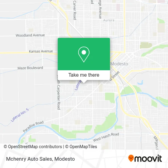 Mchenry Auto Sales map