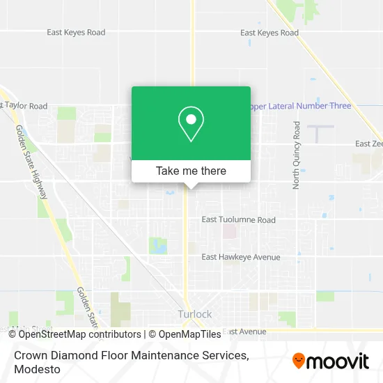 Crown Diamond Floor Maintenance Services map