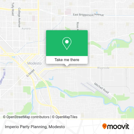 Imperio Party Planning map