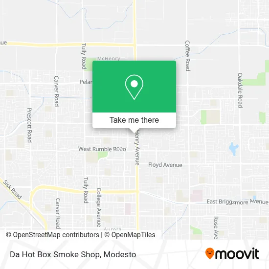 Da Hot Box Smoke Shop map