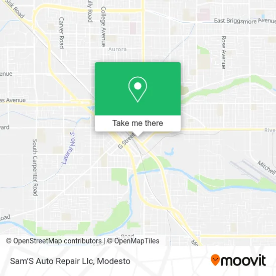 Sam’S Auto Repair Llc map