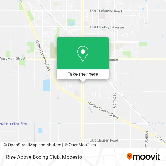 Rise Above Boxing Club map