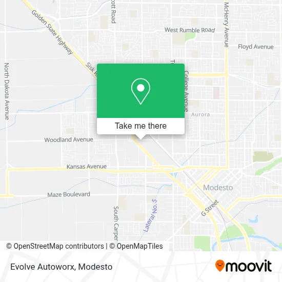 Evolve Autoworx map