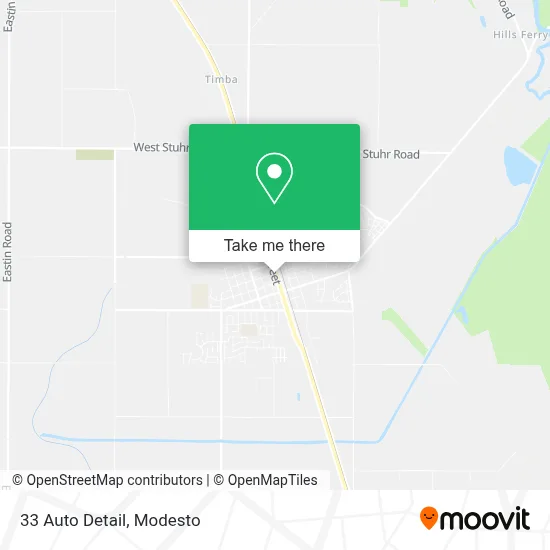 33 Auto Detail map