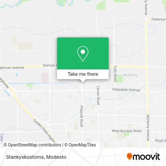 Stankyskustoms map