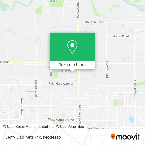 Jerry Cabinets Inc map