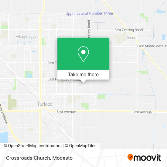 Crossroads Church map