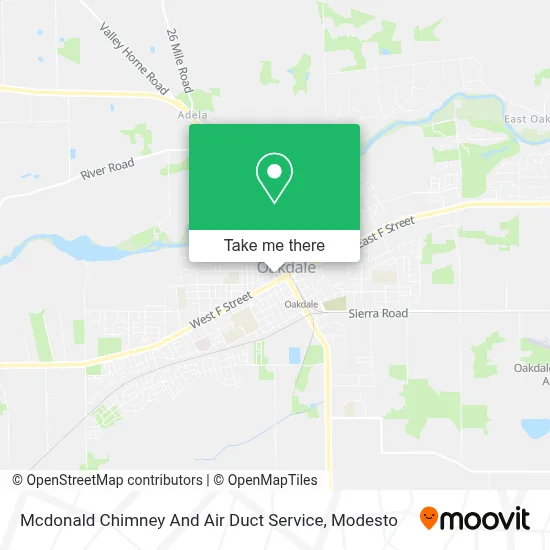 Mcdonald Chimney And Air Duct Service map