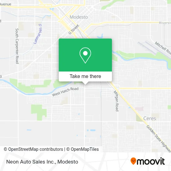 Neon Auto Sales Inc. map