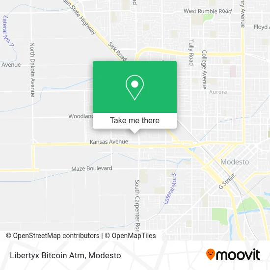 Libertyx Bitcoin Atm map