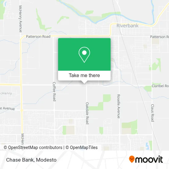 Chase Bank map