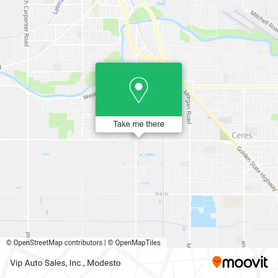 Vip Auto Sales, Inc. map