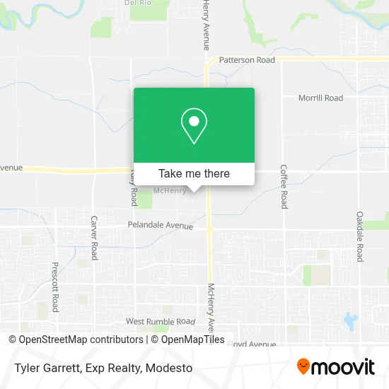 Tyler Garrett, Exp Realty map