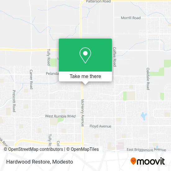 Hardwood Restore map