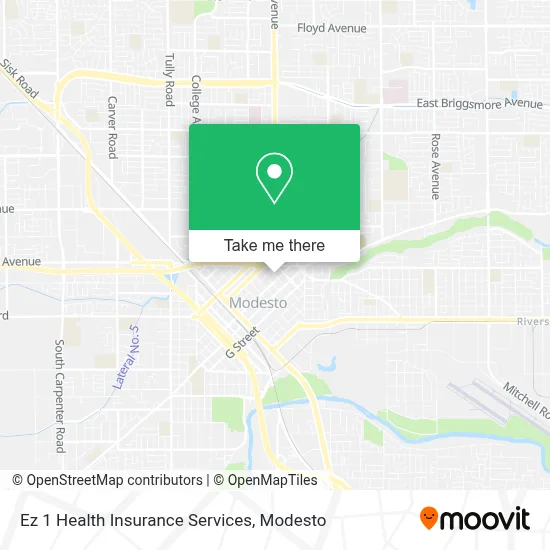 Ez 1 Health Insurance Services map