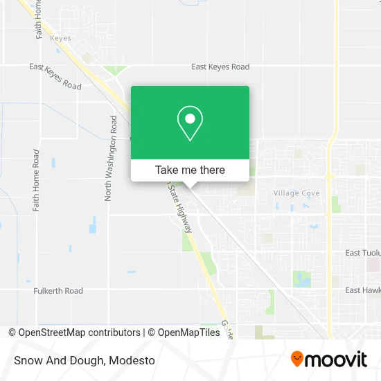 Snow And Dough map