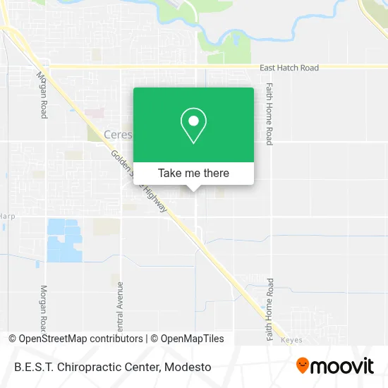 B.E.S.T. Chiropractic Center map