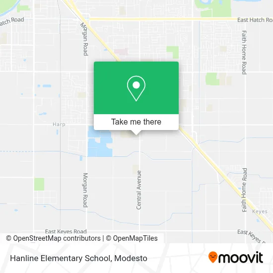 Hanline Elementary School map