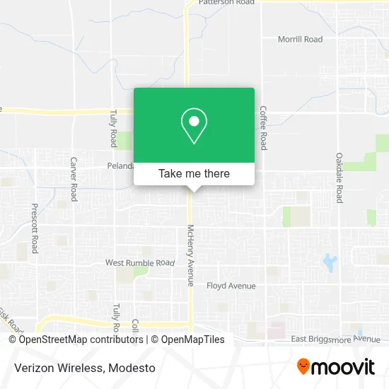 Verizon Wireless map
