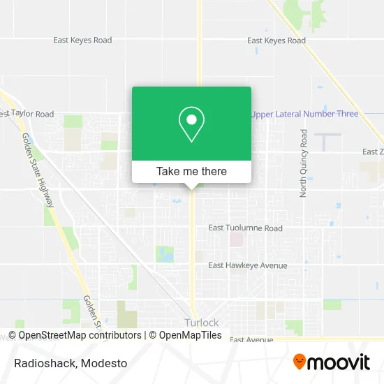 Radioshack map