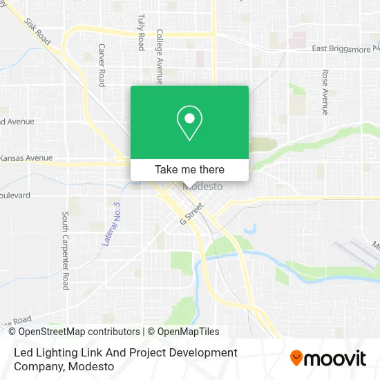 Led Lighting Link And Project Development Company map