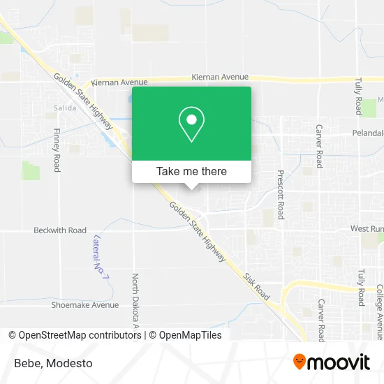 Bebe map
