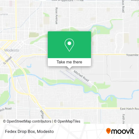Fedex Drop Box map