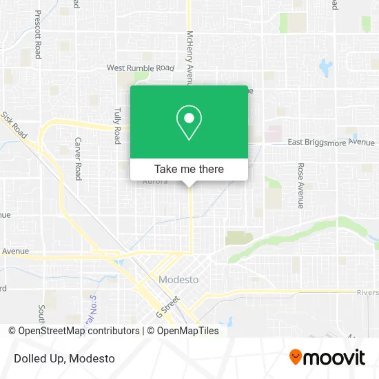 Dolled Up map