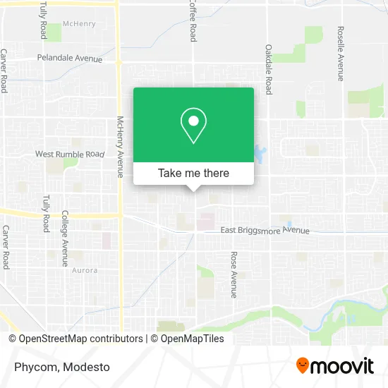 Phycom map