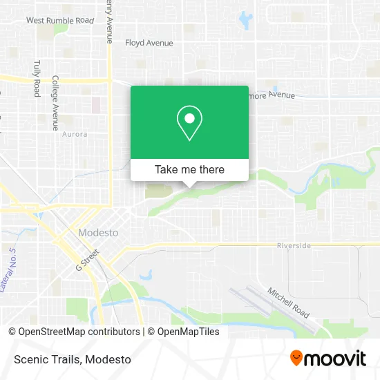 Scenic Trails map