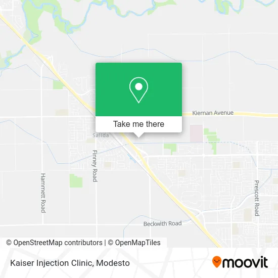Kaiser Injection Clinic map