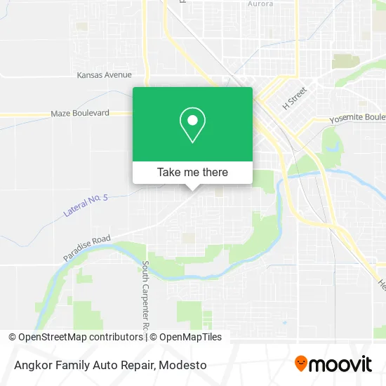 Angkor Family Auto Repair map
