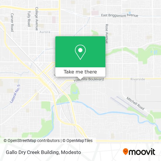 Mapa de Gallo Dry Creek Building