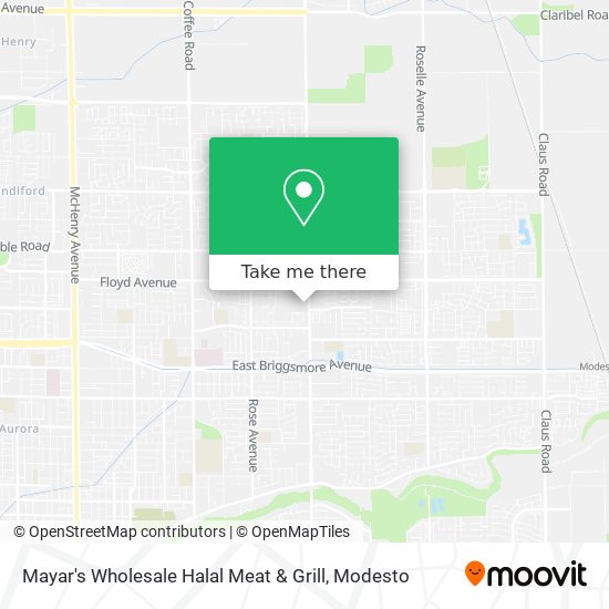 Mapa de Mayar's Wholesale Halal Meat & Grill