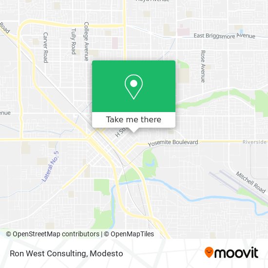 Ron West Consulting map